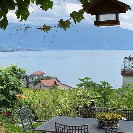 La Gremillette Gourmande Lavaux Apartment Rivaz ภายนอก รูปภาพ