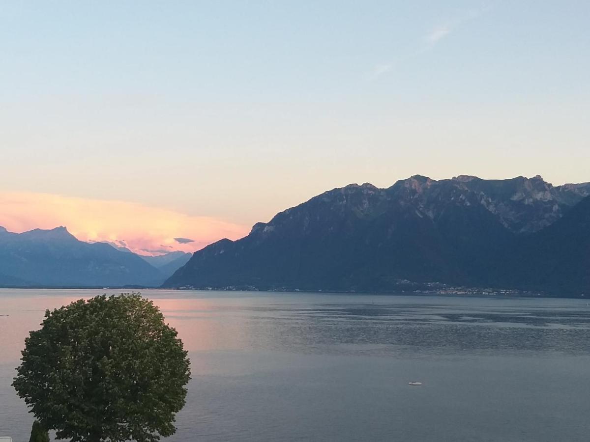 La Gremillette Gourmande Lavaux Apartment Rivaz ภายนอก รูปภาพ