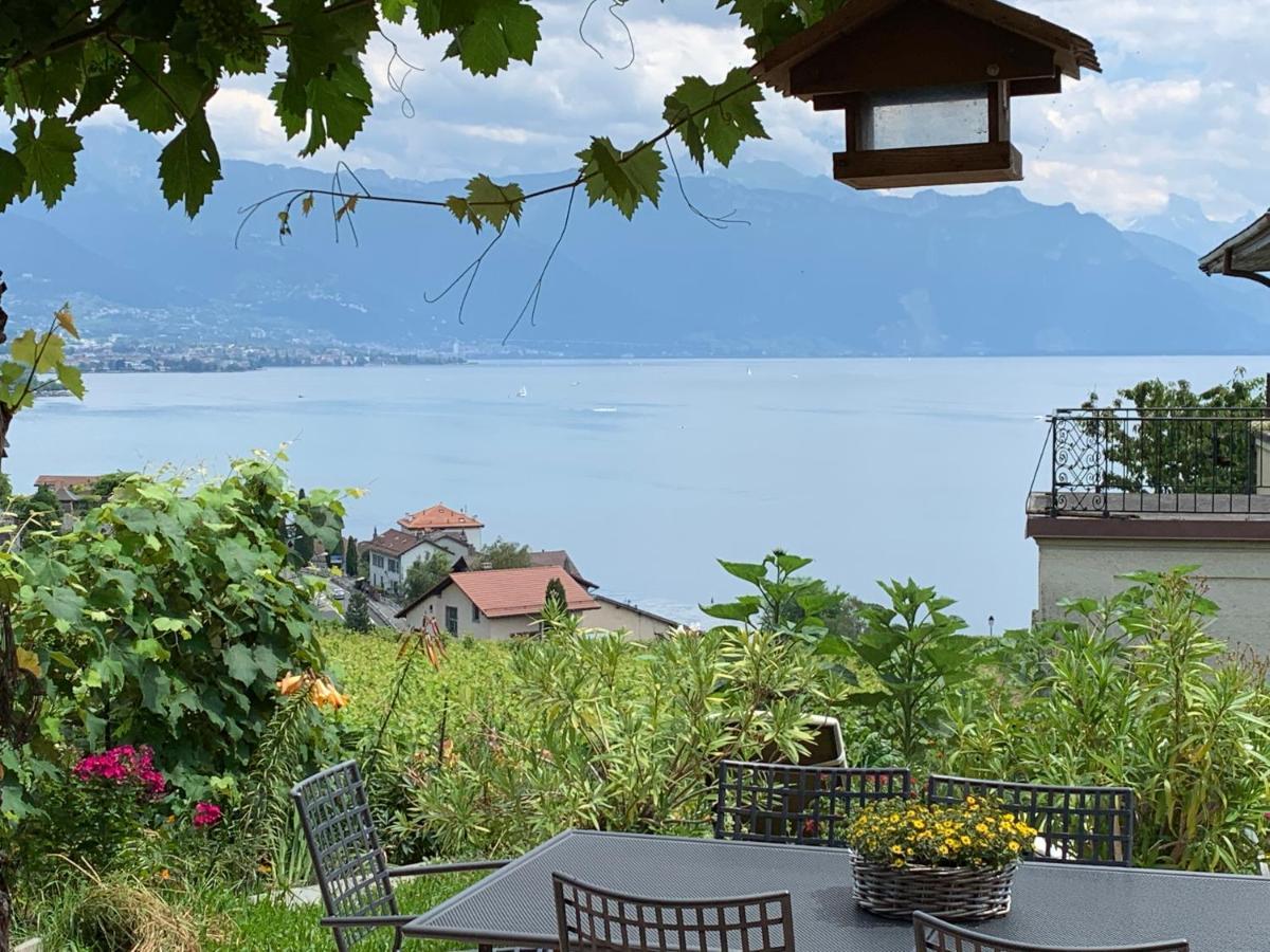 La Gremillette Gourmande Lavaux Apartment Rivaz ภายนอก รูปภาพ